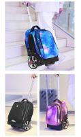 Mochila Escolar de Rueda Grande Impermeable, Resistente al Desgaste, Capacidad para Hombres y Mujeres Hecha en China - details 7