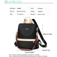 Mochila Oxford antirrobo de gran capacidad para mujer, bolso de viaje de tendencia, 2023 - details 1