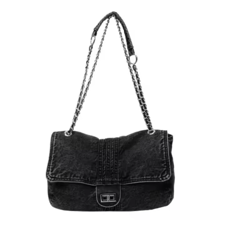 Bolso bandolera de mezclilla, bolsos de jean para mujer, bolsos de mano de mezclilla, bolso de mano, bolsos de hombro - 1