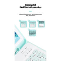 Funda Magnética para Xiaomi Redmi Pad Funda para Teclado y Ratón, Bluetooth, Inalámbrico, Español, 2022, 10.61 - details 4