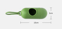 Bolsa de Basura Portátil para Perros Dispensador de Bolsas de Excremento Caja de Almacenamiento de Basura para Gatos y Cachorros Suministros para Mascotas - details 0