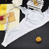 Sujetadores para mujer, lencería, Top, sujetador de encaje femenino con aros, sujetador de talla grande, perspectiva, ropa interior Sexy, copa B C D DD E F - details 7