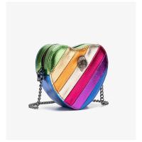 Bolsos de cadena para mujer, bolsos cruzados de hombro para mujer, bolsos con forma de corazón, cuerpo pequeño de gran capacidad - details 14