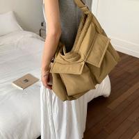Bolso cruzado de nailon de gran capacidad con múltiples bolsillos, bolso de hombro deportivo para hombre, bolso de mensajero de lona portátil de estilo coreano, bolso de viaje - details 14