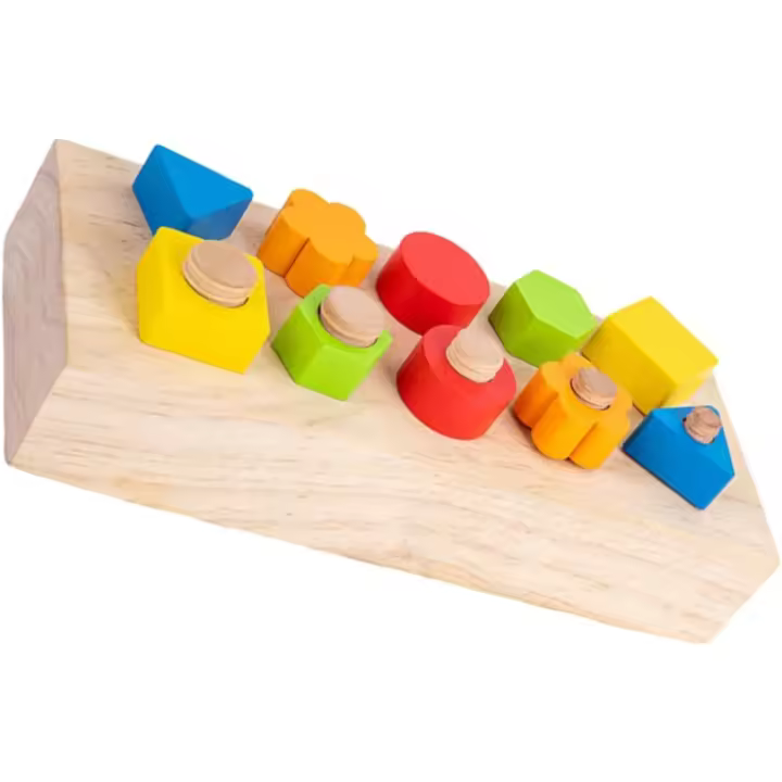 1 Juego De Tornillos De Juguete, Rompecabezas, Clasificador De Formas para Educación Temprana, Rompecabezas Educativo - 1