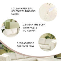 Pasta de reparación de cuero para muebles, relleno líquido para arañazos, fórmula para reparar tapicería, sofá - details 1