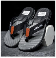Zapatillas de los hombres de la nueva tendencia casual playa pellizcar sandalias antideslizante fondo suave resistente al desgaste de los hombres de verano chanclas - details 4
