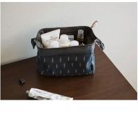 Bolsa de maquillaje con flamencos para mujer, neceser de viaje para artículos de aseo personal, portátil, organizador de gran ca - details 12