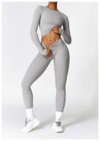 Pantalones de Yoga de cintura alta para mujer, pantalones para correr y Fitness, ropa externa, adelgazamiento, levantamiento de cadera, pantalones deportivos ajustados para ejercicio - details 21
