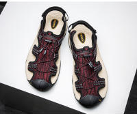 Sandalias transpirables de verano para hombre, zapatos de playa antideslizantes de secado rápido para exteriores, cómodas sandalias de ocio para senderismo, escalada y pesca - details 15