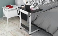 Rcynview Mesa de Computadora Estilo Moderno de Medio Siglo Altura Ajustable Diagnóstico de Trompo - details 1