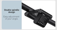 Baseus-Lámpara Led de escritorio para lectura, luz colgante de pantalla asimétrica USB, color negro, para ordenador - details 24