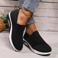 Zapatillas de deporte informales para mujer, zapatos de plataforma para caminar de diseñador deportivo con cordones de malla transpirable, nueva moda de verano - details 15