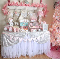 Mantel de Mesa de Lentejuelas Redondo de 120cm Ideal para Bodas, Cumpleaños, Navidad, Exteriores - details 3