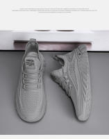 Zapatos De Deporte Para Hombre Con Superficie De Malla Transpirable Moda Versátil Para Correr Y Usar En Exteriores Talla Verdadera - details 14