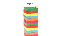 Juego de Mesa de 54 Piezas Jenga para Familias, Juguete Interactivo y Educativo para Niños, Ideal para Reuniones y Diversión - details 9