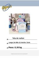 Nueva mochila para niñas, estudiantes de secundaria de escuela primaria, gran capacidad, alto valor, mochila versátil, mochila de color contrastante para mujeres - details 1