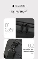 Bolsa de Fitness de Gran Capacidad Bolsa Deportiva Unisex con Forro de Poliéster - details 25