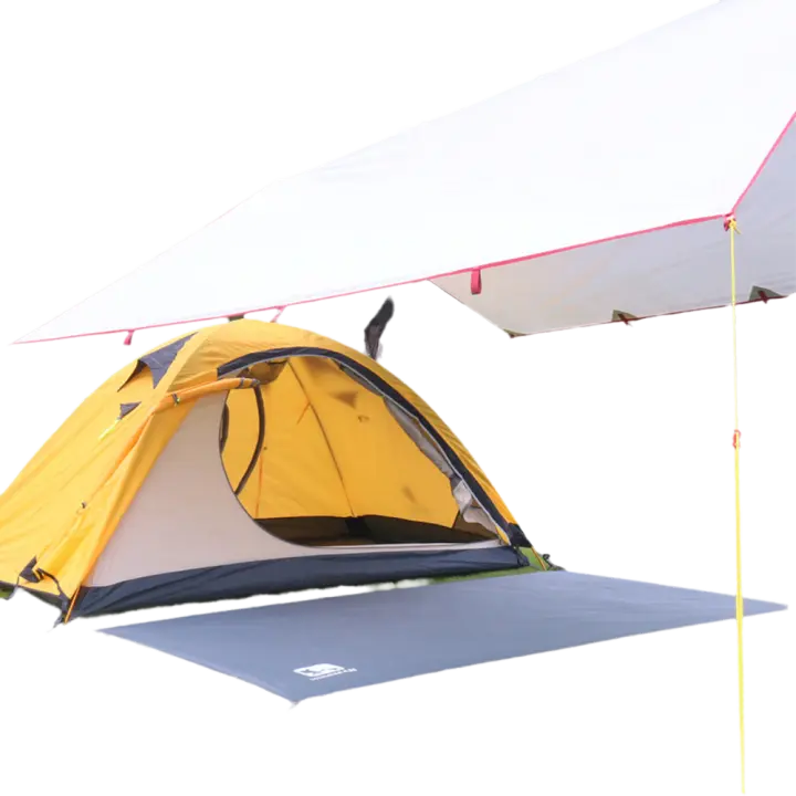 Tarp Water Proof Para Camping Tapete De Picnic Durable Almohadilla De Playa Multifuncional Sombreador De Sol Para Senderismo - 1