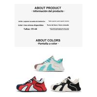 Zapatillas Informales Con Cordones Y Suela Gruesa Con Suela Blanda Y Suela Gruesa Zapatos Cómodos De Moda Para Hombres - details 1