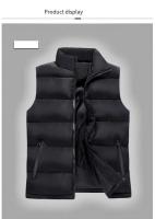 Chaqueta de algodón sin mangas para hombre, abrigo cálido de talla grande para primavera y otoño, invierno - details 1