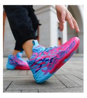 Zapatillas de baloncesto para hombre, transpirables, con amortiguación, antideslizantes, para correr, entrenamiento de gimnasia, zapatillas de baloncesto atléticas para mujer - details 14