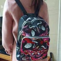 Desigual Lentejuelas mariposa bordado mochila, gran capacidad de hombro pequeña mochila, senderismo, estudiantes, escuela de trabajo - details 2