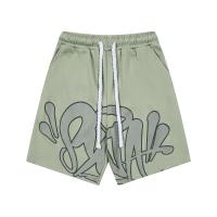 Pantalones Cortos Estampados de Hip Hop para Hombres Moda Casual Transpirable Amigable con la Piel - details 1