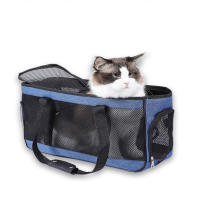 Mochila Porta Mascotas Para Perros Y Gatos Tamaño Pequeño Aprobada Para Transporte Aéreo Material Nylon Tipo De Cierre: Cremallera - details 6