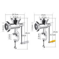 Máquina de Salchichas Manual Antideslizante a Prueba de Rusto Venta por Mayor Herramientas de Cocina para Carne y Aves - details 3