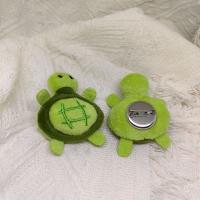 Llavero de peluche de tortuga de dibujos animados divertidos, juguetes suaves, etiqueta de nombre de bolsa, broche de tortuga de peluche, colgante de llave de coche - details 5