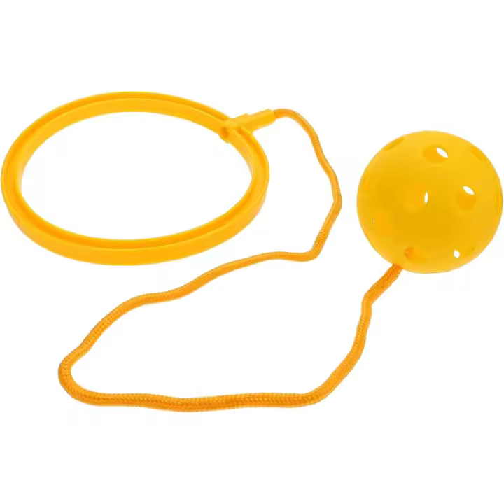 Juego de pelota oscilante, pelota para saltar, juguete para saltar el tobillo, pelota para saltar el tobillo, juguete de tren para niños - 1
