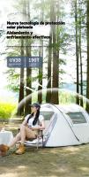Tienda campaña montaje rapido Protección solar al aire libre viajar Camping impermeable - details 14