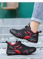 Zapatos de senderismo de malla transpirable para hombre, zapatillas deportivas ligeras para correr al aire libre, zapatos de bloqueo de ciclo, Camping, Trekking - details 11
