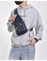 Nuevo bolso de mensajero unisex impermeable y resistente al desgaste, bolso cruzado, bolso de mano, bolso de hombro, bolso de pecho, hecho de tela resistente al desgaste, gran capacidad con bolsillos grandes, fácil de transportar, adecuado para el trabajo - details 11