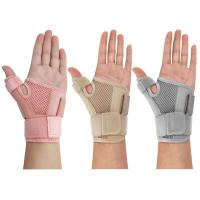Muñequera de nailon para pulgar, férula Flexible para Tendinitis, banda protectora de muñeca, protector de muñeca elástico ligero y cómodo - details 6