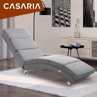 Chaise Longue Tumbona XXL London 186x89x55cm Sillón Ergonómico de Salón Oficina 180Kg Cuero Sintético Blanco - details 10