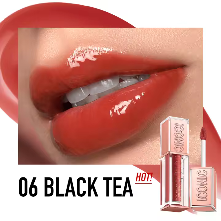 Gloss de Labios Hidratante Ligero Brillo Duradero Rojo Plumado Lip Tint - 1