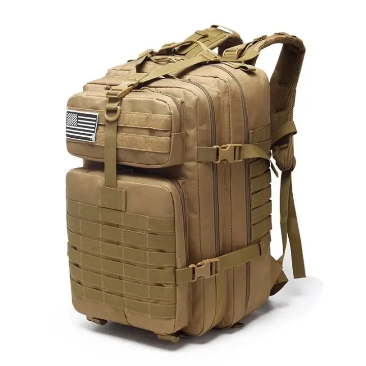 Mochila Impermeable de Nailon para Exteriores, Bolsa Militar Táctica, Morral de Deportes, Artículo de Acampada, Senderismo, Pesca y Caza, 10 l, 50 l, 1000D - 1