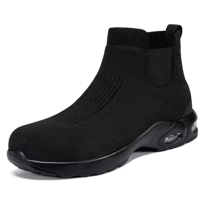 Botas de Trabajo Impermeables Punta de Acero Segura Antideslizante con Cojín de Aire para Hombres y Mujeres - 1