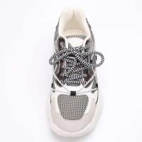 Zapatillas de deporte gruesas delanteras con cordones de la zapatilla de deporte de la plataforma del talón de los fabricantes personalizados para los hombres - details 5