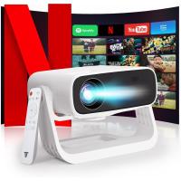 Proyector con aplicación integrada - Wielio Proyector portátil Full HD 1080p, Android 11 WiFi 6 BT5.2, Corrección Trapezoidal automática, Compatible con Netflix y Youtube, Sistema de Cine en casa - details 0
