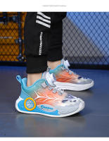 Zapatos de entrenamiento de estudiantes con hebilla giratoria, zapatillas antideslizantes para niños, zapatillas - details 21