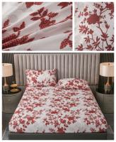 Juego de Ropa de Cama de Poliéster 100% Tamaño Rey Funda de Almohada de Ajuste 3pcs Diseño Impreso - details 6
