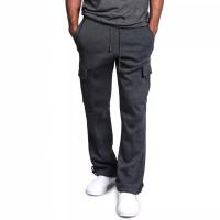 Pantalones cargo informales para hombre, pantalones con múltiples bolsillos a la moda, pantalones para hombre - details 1