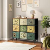 Cómoda, Cómoda para Dormitorio, Unidad de Almacenamiento, Armario con 12 cajones de Tela, Muebles de Dormitorio, cómoda para Cocina, Oficina, Pasillo, Estilo rústico - details 29