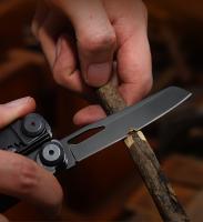 1 multiherramienta GHK 22 en 1 con cuchillo plegable, alicates, cortador de cables, tijeras, sierra, clip para cinturón, alicates, llave hexagonal múltiple - Acero inoxidable - Para hombres - Ideal para trabajo, EDC, camping, mochilero, supervivencia - Gr - details 20