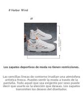 Zapatos Deportivos de Malla Transpirable para Hombres en Verano 2025 Zapatos Blancos Versátiles para Estudiantes para Deportes y Ocio - details 11