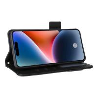 Para Oukitel P1 funda de cuero PU tipo billetera con tapa para Oukitel P1 Retro Litchi patrón cubierta Conque Fundas accesorios de teléfono - details 17
