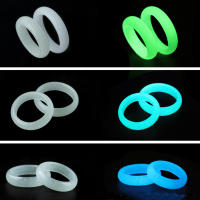 Anillo de piedra luminosa fluorescente que brilla en la oscuridad, regalos geniales para fiesta de Halloween - details 2